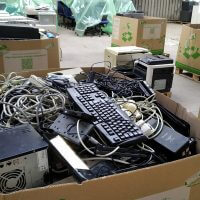 Box de stockage de déchets électriques et électroniques