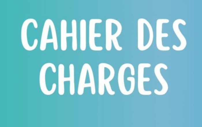 Cahier des charges / Dépôt